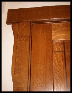 Mission clearance style woodwork