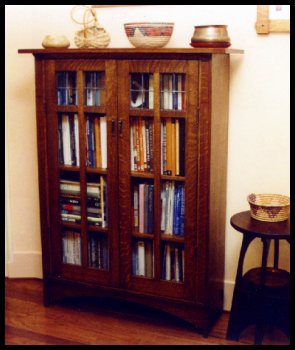 Craftsman style bookcase deals