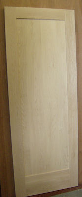 Craftsman single panel interior door
