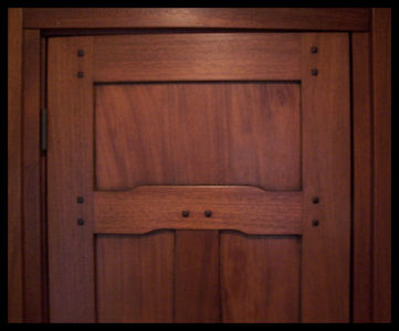 Greene & Greene #1 Interior door